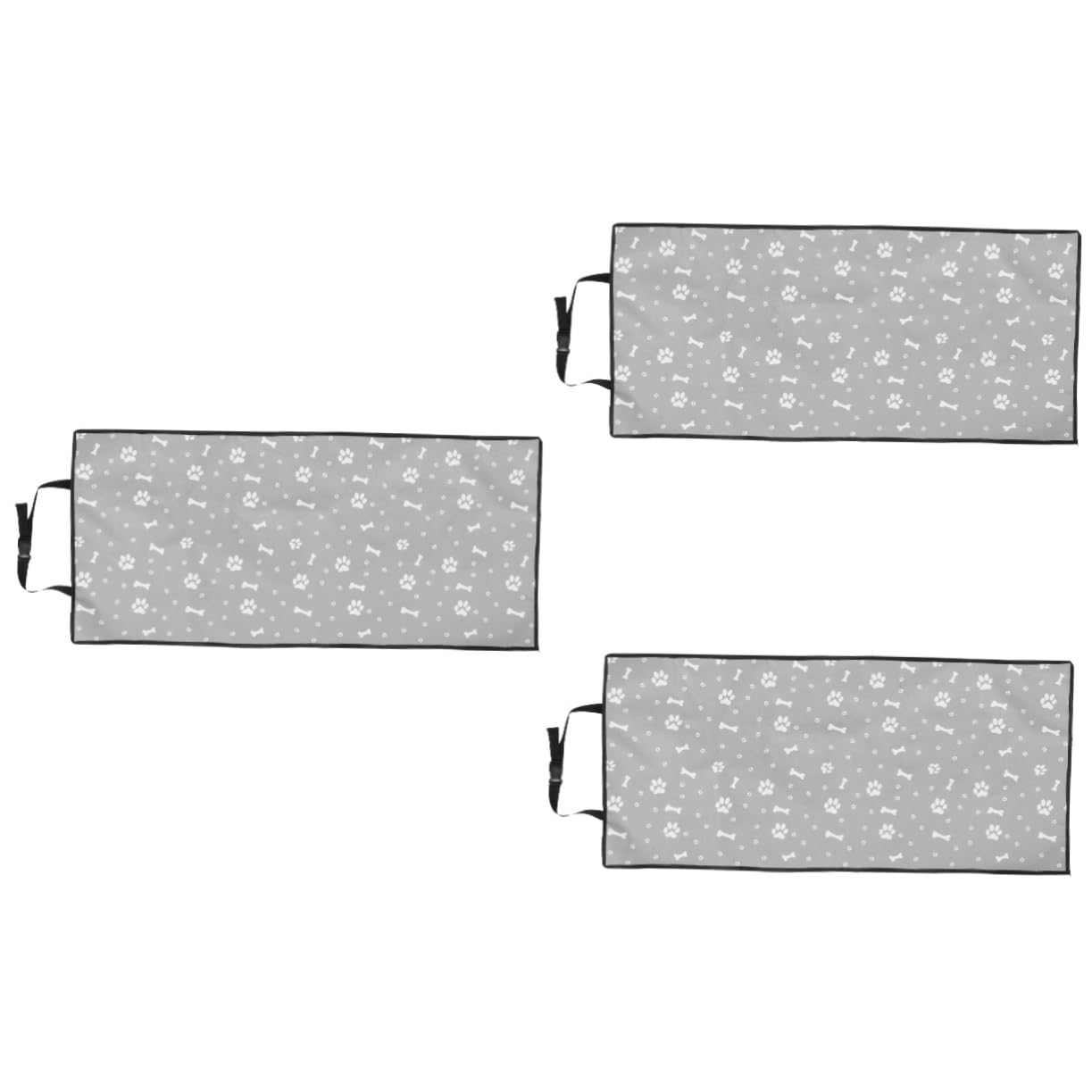 Milisten 3st Automatte Für Haustiere Autopolster Für Haustiere Autositzbezug Für Haustiere Autositzkissen Autoschutz Für Hunde Autositzpolster Für Haustiere Autositzauflage Grey Tuch von Milisten