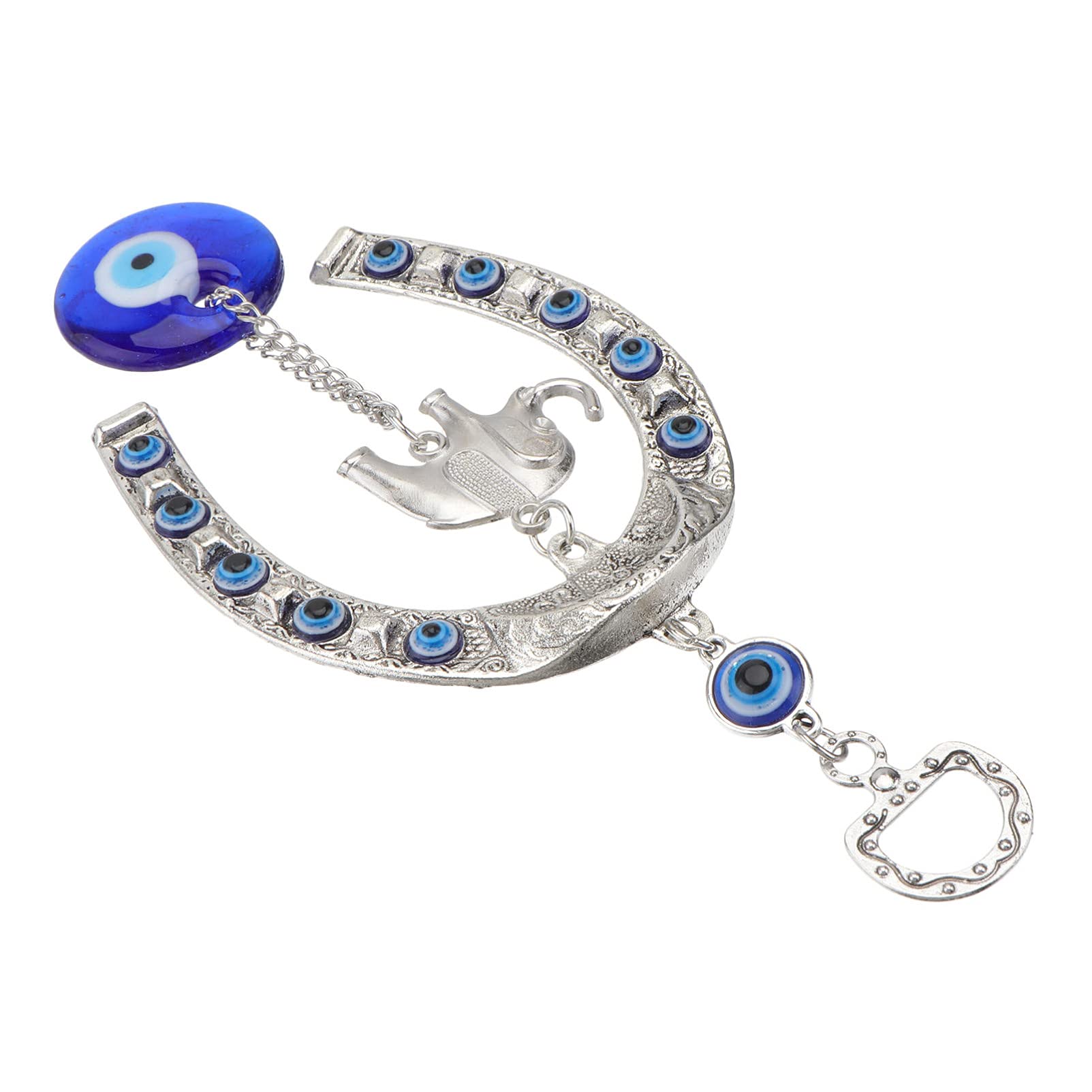 Türkisch Evil Eye Car Hangings Blue Eyes Hanging Pendant Rearview Mirror Eye Pendant Türkish Eyes Car Pendant Automotive Interior Hanging Accessories Eid Mubarak Dekoration von Milisten