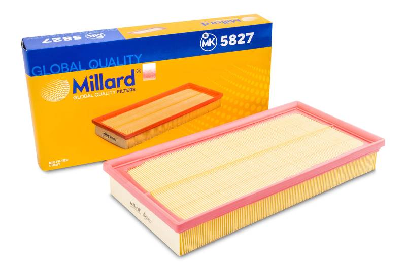 Millard Filters Auto-Luftfilter Millard MK5827 54x364x184 mm Global Quality von Millard Filters