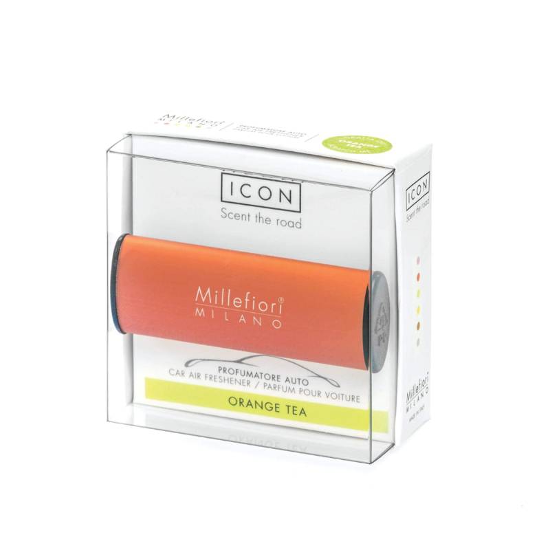 Millefiori 16CAROR Classic Autoduft, Kunststoff, orange, 6,4cm von Millefiori