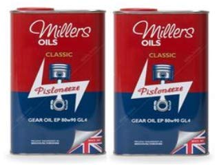 Millers Öl pistoneeze Classic Gear Öl EP 80 W-90 GL4–2 Liter von Millers Oil