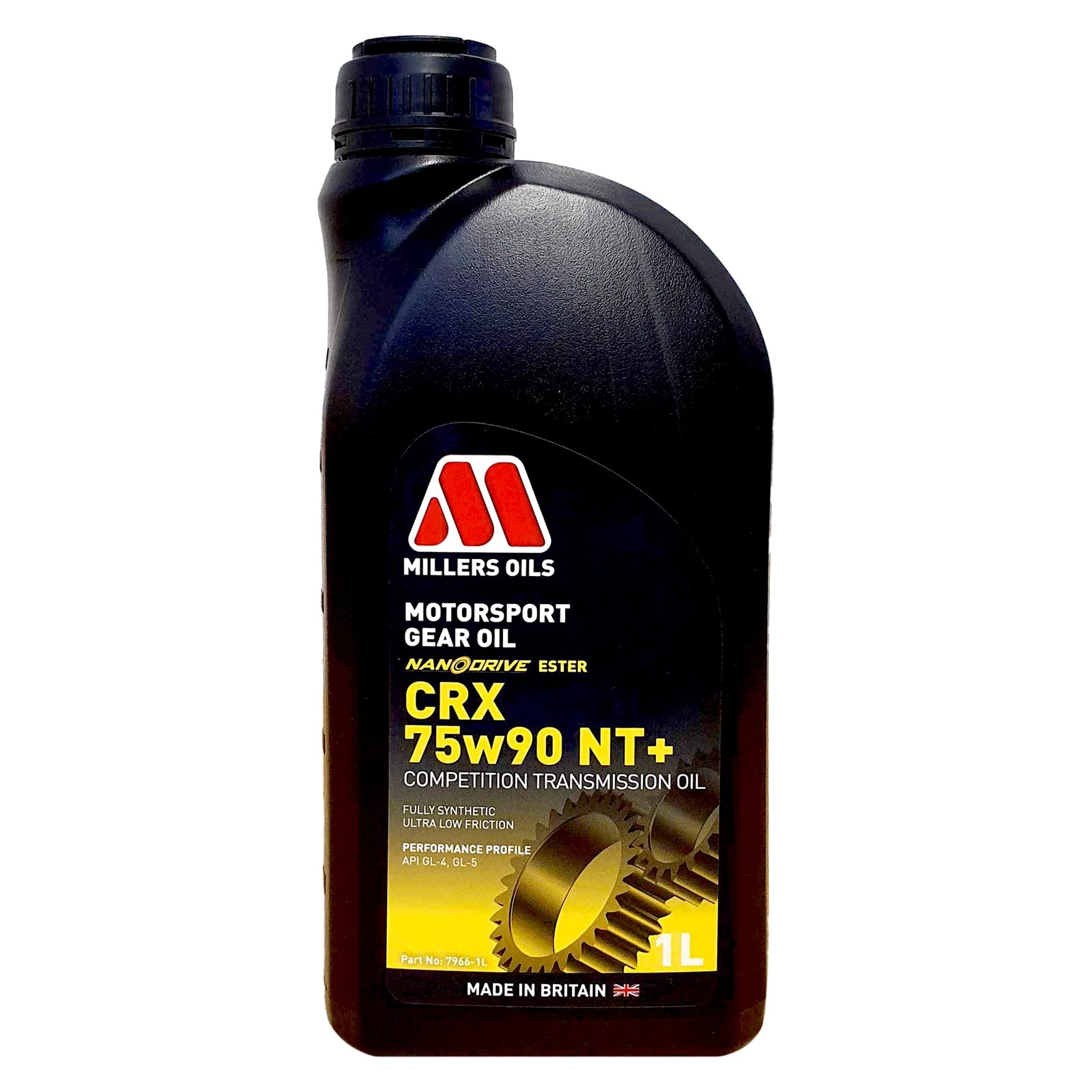 Millers Oils CRX 75W-90 NT+ Competition vollsynthetisches Getriebeöl von Millers Oils