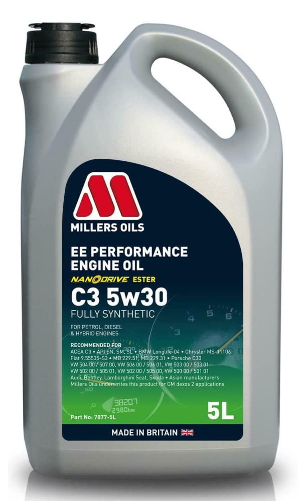 Millers Oils – Millers EE Longlife – Öl Motor 5 W30 – 5 Liter von Millers Oils