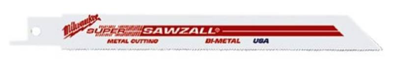 Milwaukee Milwaukee 48-01-6182 Super Sawzall Sägeblatt, 14 Zähne pro Zoll, 15,2 cm Länge von Milwaukee