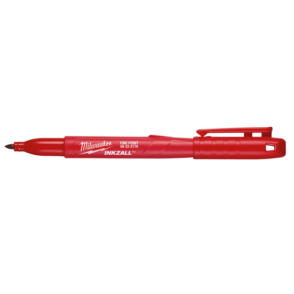 Milwaukee 48–22–3170 inkzall rot Fine Point Markers, rot von Milwaukee