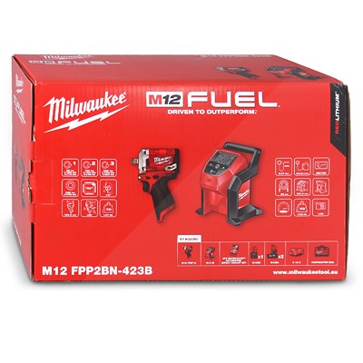 Milwaukee M12 FUEL™ POWER PACK 2 - Reifenmontage Set [Hersteller-Nr. 4933481026] von Milwaukee