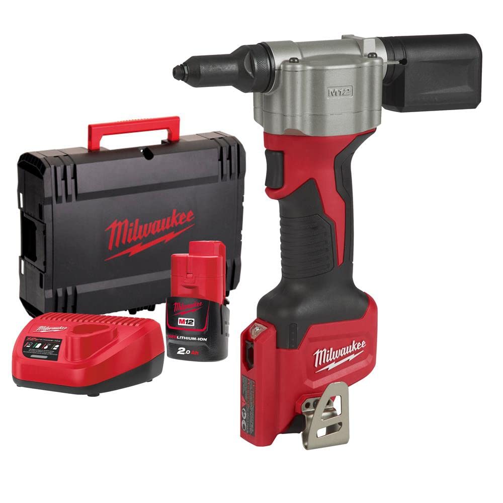 Milwaukee M12BPRT-201X Pop-Nieten-Werkzeug-Set von Milwaukee