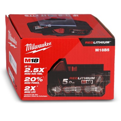 Milwaukee M18™ 5 Ah Akku von Milwaukee