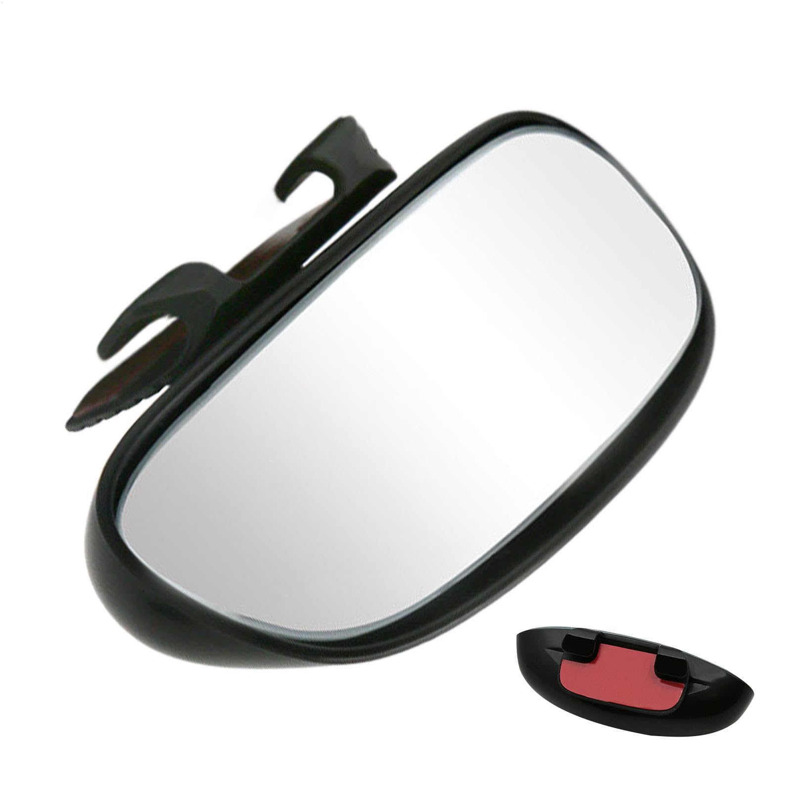 Car Blind Mirrors, Rectangular Rear View Mirrors, Wide Angle Car Mirrors, Multi-Angle Rotating Mirrors, Multi-Angle Rotating Rectangular Rear View Blind Mirrors for Cars and Trucks von Mimoqk