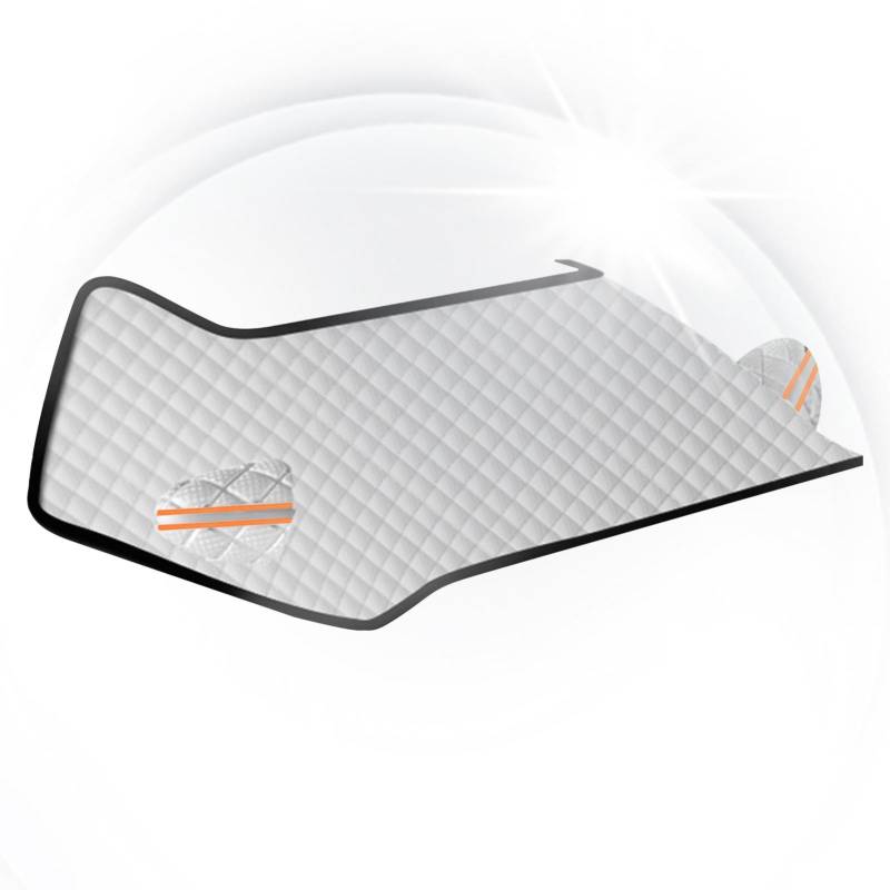 Mimoqk Snow Cover for Car Windshield | Thicken Frost Guard Windshield Cover | with Looking-Glass Covers Anti-UV Sunshade Strong Magnetic Fixed von Mimoqk