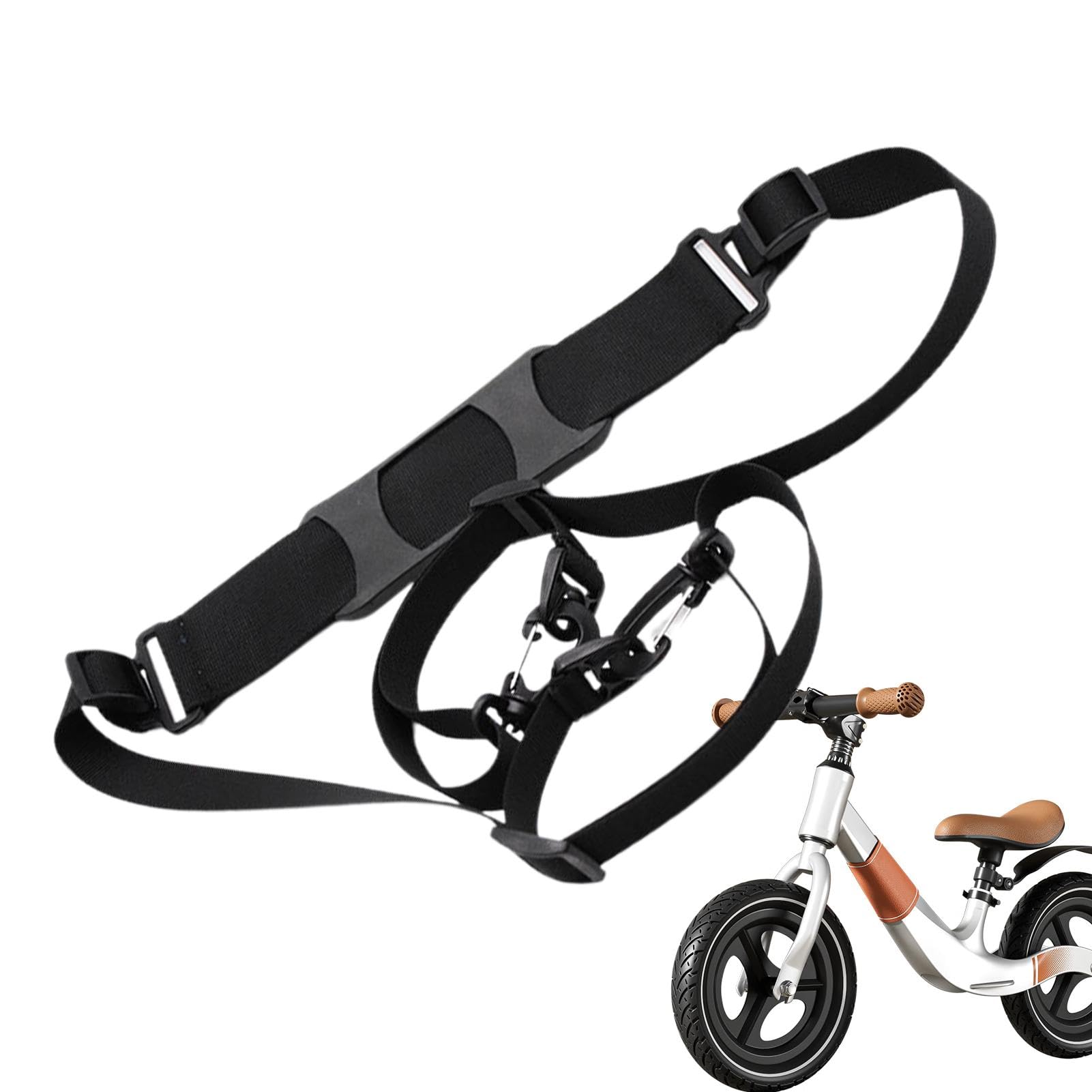 Mimoqk Tragegurt für Scooter, Tragegurt für Scooter, Rollergurte für Balance-Fahrrad, weicher Tragegurt für Strandstuhl, Gurte für Balance-Fahrräder, von Mimoqk