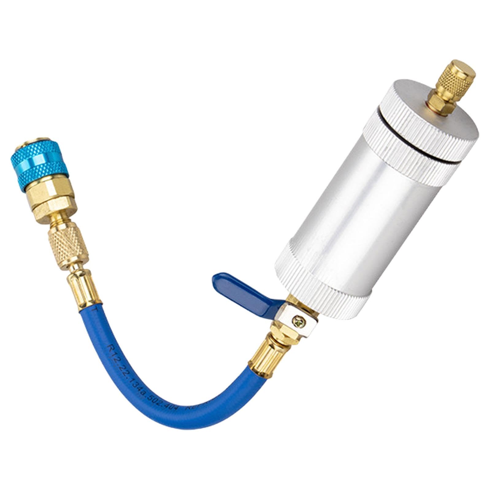 Refrigerator Filler Kit | Complete Air Conditioning Rearging Hose Set with R134A Filling Tool And Quick Connector AC Recharge Hose Kit | Refrigerant Filling Tool With R134A Dispensing Valve And Quic von Mimoqk