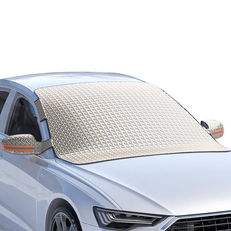 Windshield Sun Shade, Windshield Cover for Cars, All Weather Windshield, All Weather Resistant Windshield Cover Dustproof and Waterproof Car Accessories for Protection Against Elements von Mimoqk