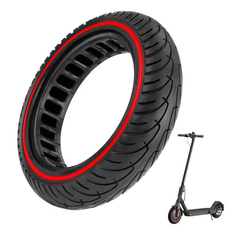 Mineup 8,5 Zoll E Scooter Solide Reifen, E Scooter Reifen, Ersatzreifen Solid Reifen, Tyre Reifen,Pannensicher Explosionsgeschütztes für Xiaomi M365/Pro/1S/Pro2 und Alle 8,5 Zoll Scooter Reifen von Mineup