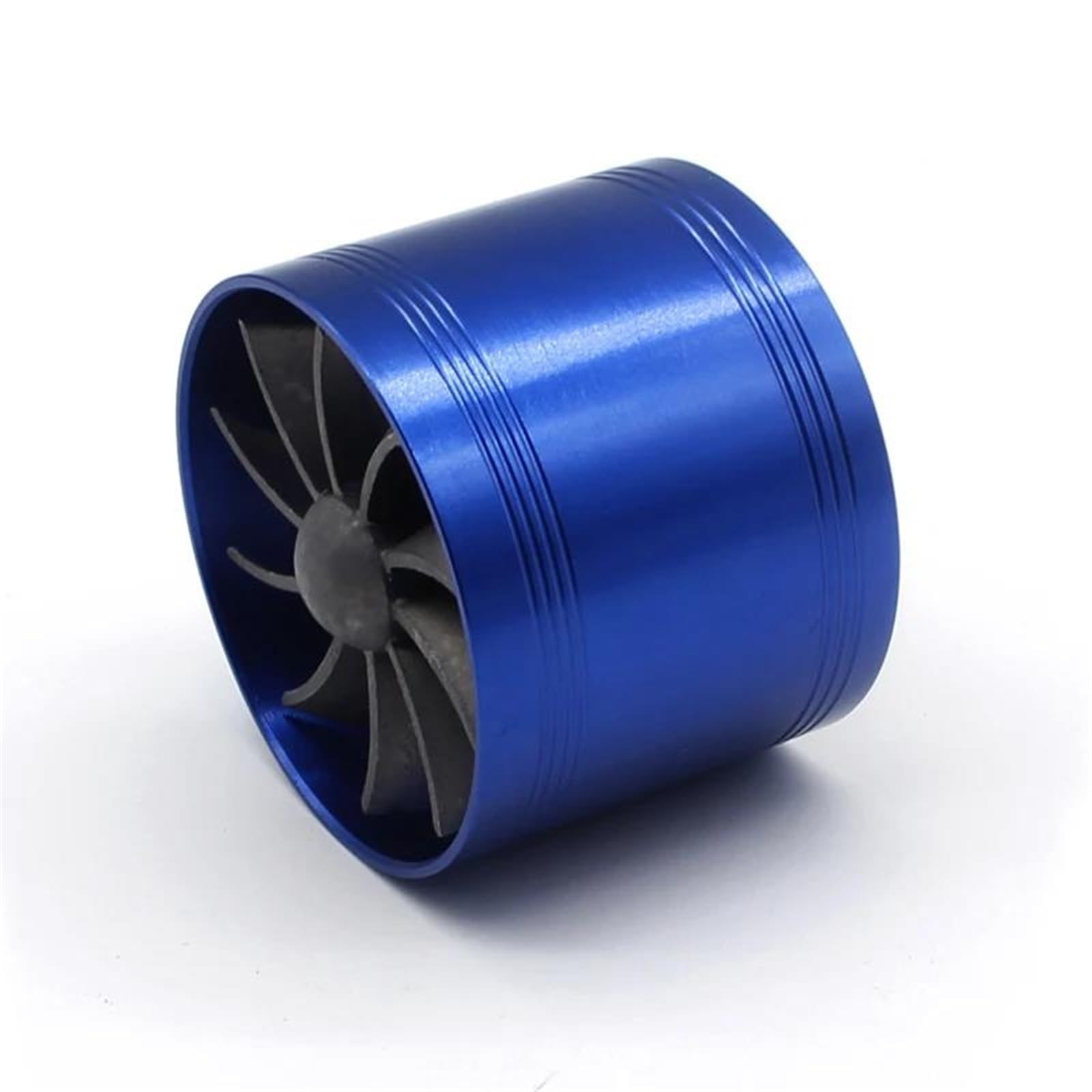 Ansaugrohr Für Auto Auto Supercharger Turbine Turbo Ladegerät Air Intake Fan Kraftstoff Gas Saver Für Ford Für Toyota Für Nissan Lufteinläss(Single Side Wheel) von Mingbereit