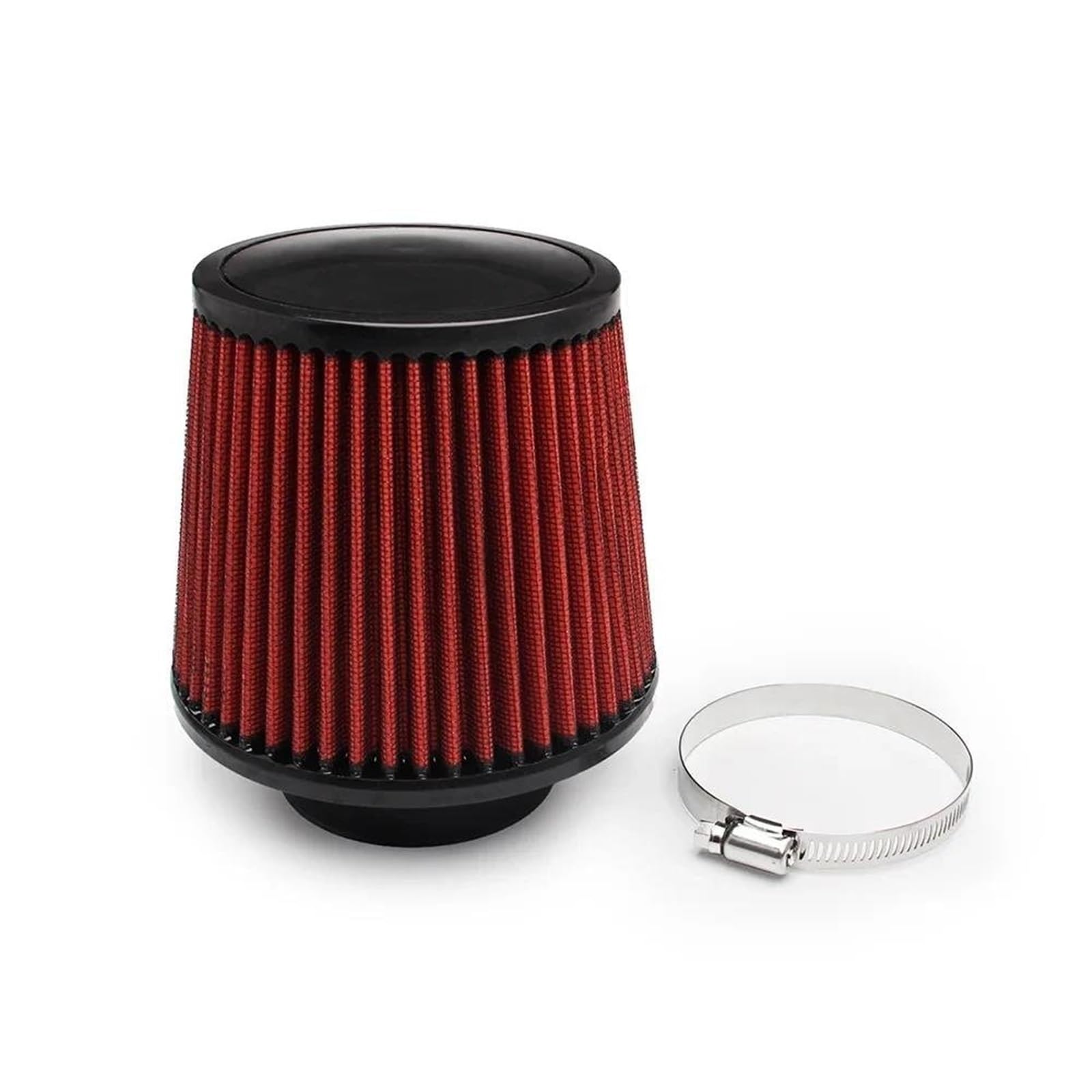 Ansaugrohr Für Auto Cold Air Intake Turbo Filter Aluminium Luftfilter Induktion Flow Schlauch Rohr KitCold Air Intake Rohr Lufteinläss(Air Filter 76mm) von Mingbereit