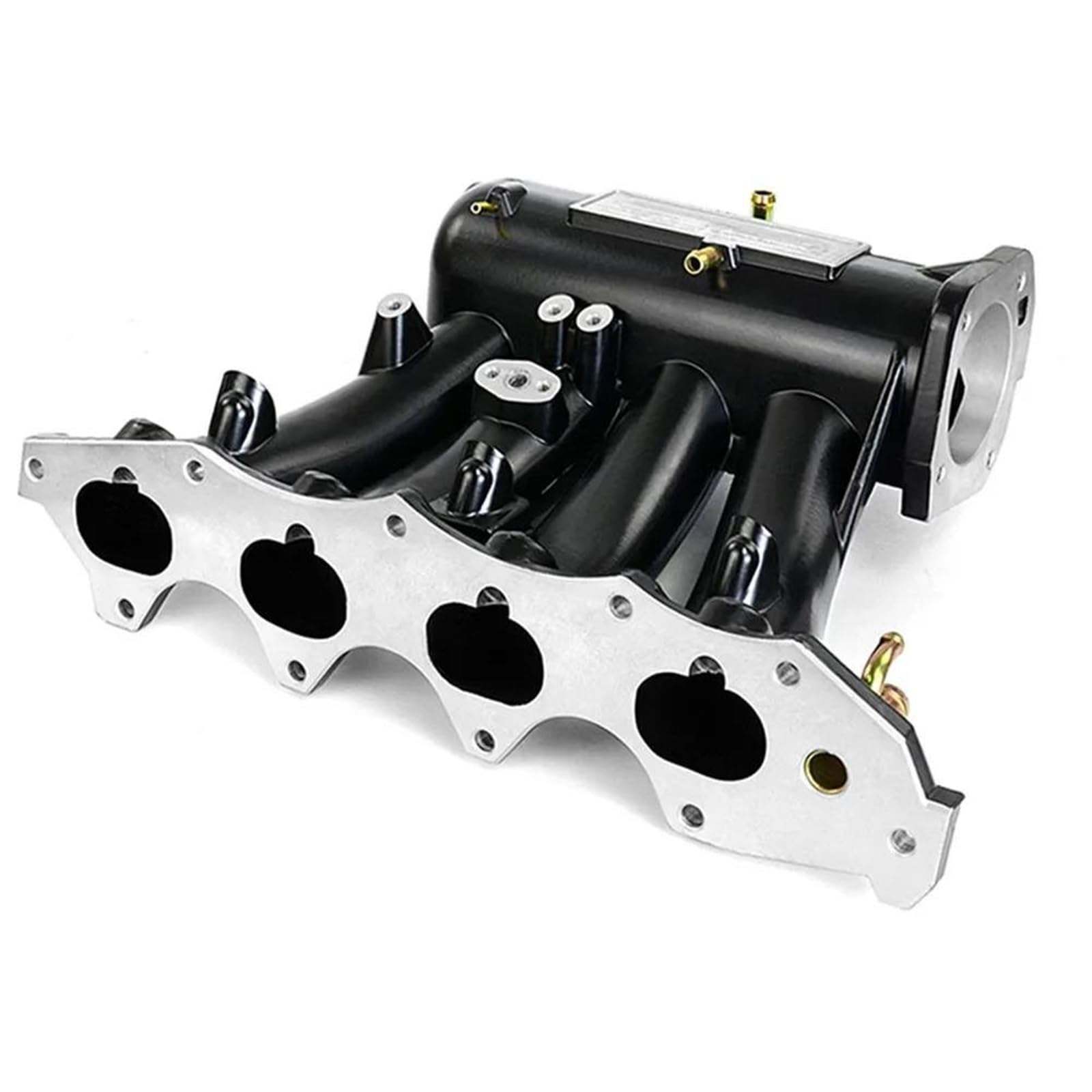 Ansaugrohr Für B-Serie Aluminium Ansaugkrümmer 70MM für Auto Power Air Ansaugkrümmer Für Integra Für GS-R GSR DB8 B18 B18C 92-01 Lufteinläss(Black) von Mingbereit