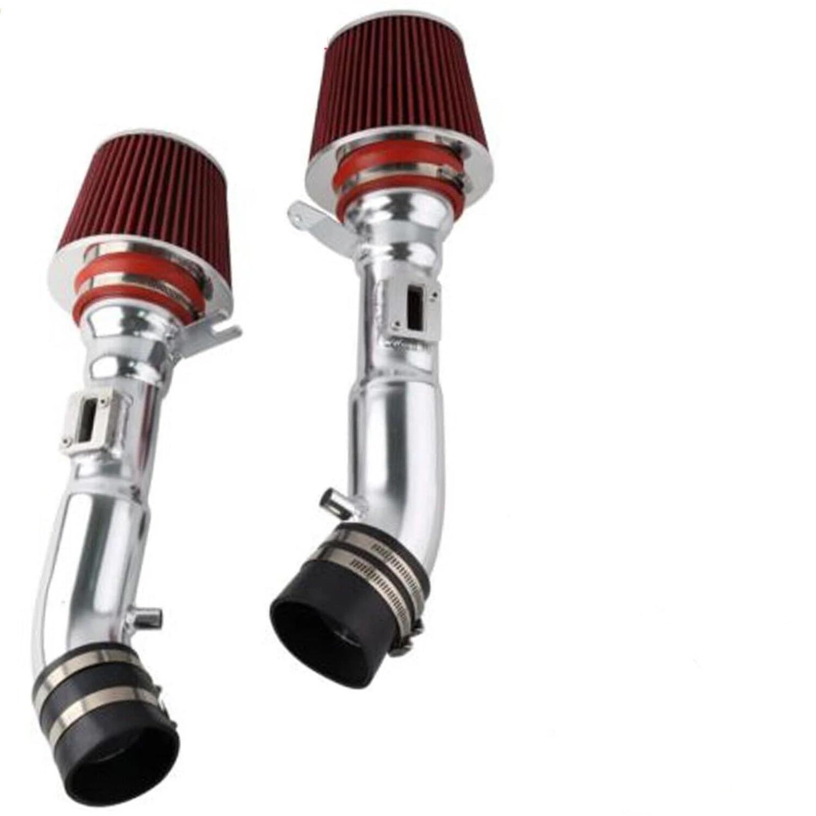 Ansaugrohr Tuning-Motor-Kaltlufteinlass-Set + roter Filter für 09–20 370Z/08–13 für G37 3,7 l V6 Lufteinläss von Mingbereit