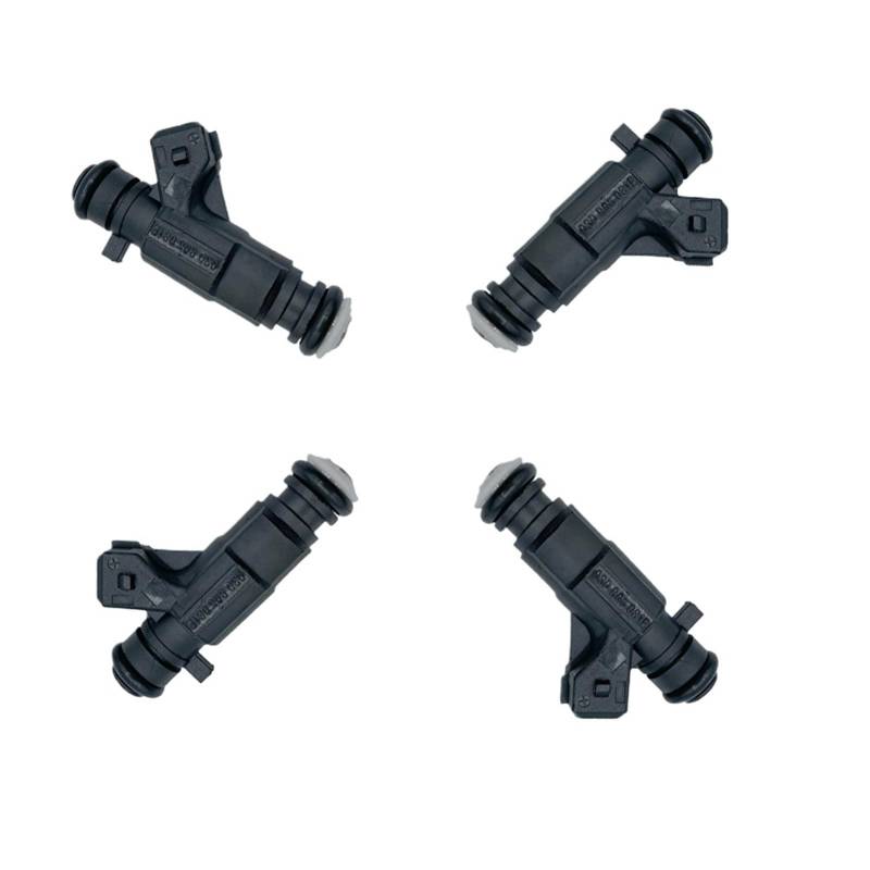 Auto Einspritzdüse 2/4/6/8 PCS Kraftstoff INJEKTOR FÜR VW FÜR SEAT FÜR Polo FÜR Lupo FÜR Arosa FÜR Ibiza 1,0 1,4 8V 0280155731 030906031E Einspritzdüse(4 PCS) von Mingbereit