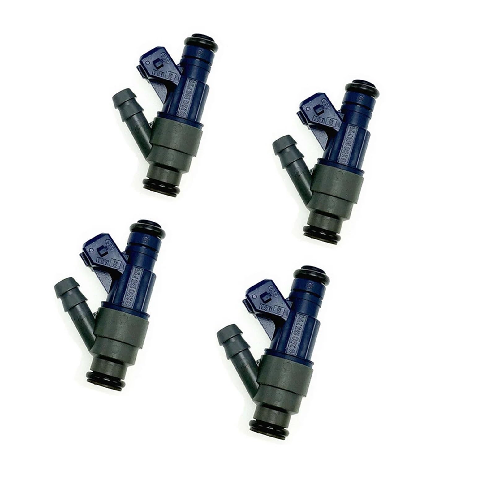 Auto Einspritzdüse 4PCS Hohe Impedanz Kraftstoff Injektor 0280155791 FJ747 Für VW 2,0 L Auto Zubehör Einspritzdüse von Mingbereit