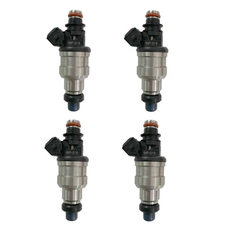 Auto Einspritzdüse 4Pcs INP-018 INP 018 MD186379 INP018 MDL450 Kraftstoff Injektor Düse Fit Für Mitsubishi Für Eclipse Für Turbo 1990-1991 1992 1993 1994 1995-1999 Einspritzdüse von Mingbereit