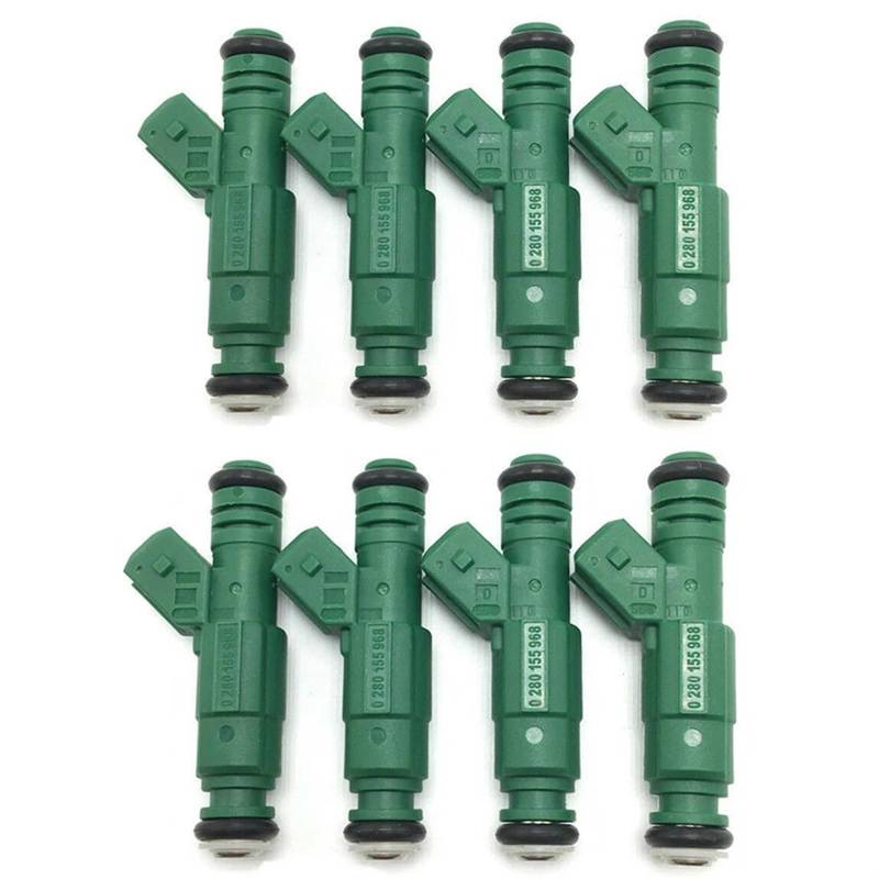 Auto Einspritzdüse 8PCS Injektor 0280155968 Für VW Für Volvo Für Ford Für Dodge 1,8 T 2,3 L 440CC 0280155968 0280156127 Kraftstoff Injektor Auto Teile Einspritzdüse von Mingbereit