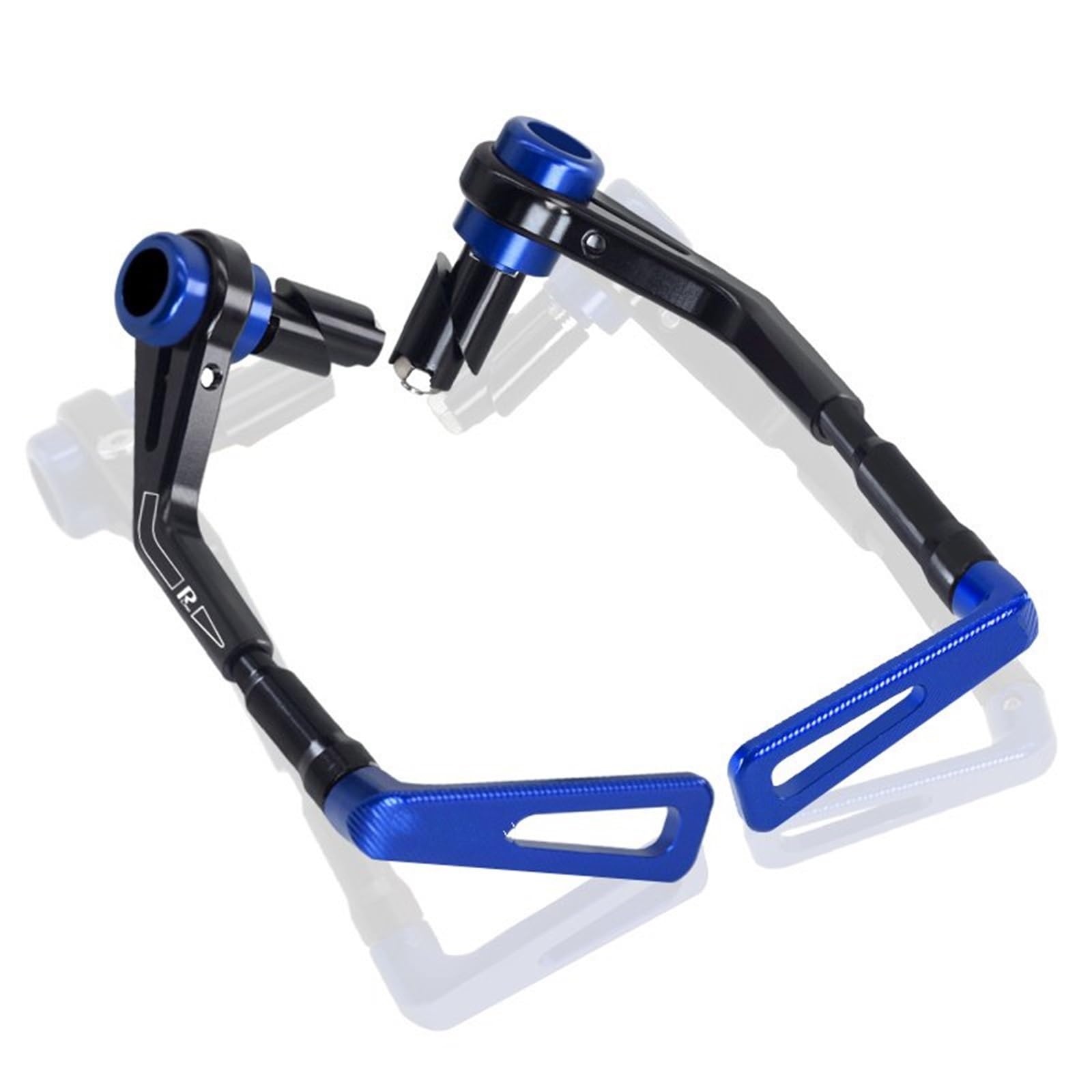 Für Für YZF-R6 Für YZF-R7 Für YZF-R15 Für YZF Für R6 Für R7 Für R15 Motorrad Lenker Handschutz Schutz Motorrad Handschutz Handprotektoren(Blue) von Mingbereit