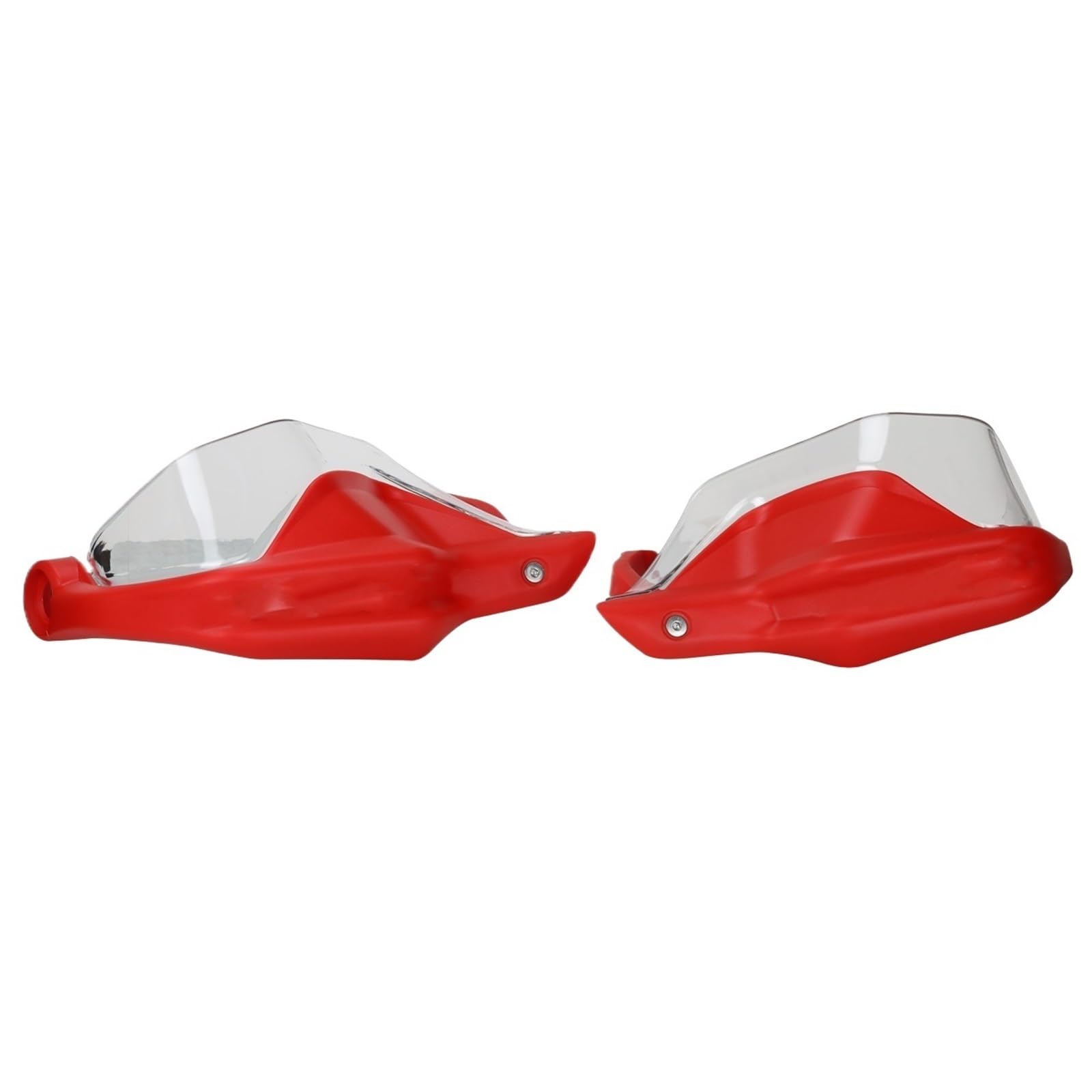 Für NX400 Für NX500 2024 Für Nx 400 Für Nx 500 Motorrad Lenker Hand Guards Windschutzscheibe Schild Motorrad Handschutz Handprotektoren(Red 1Set) von Mingbereit