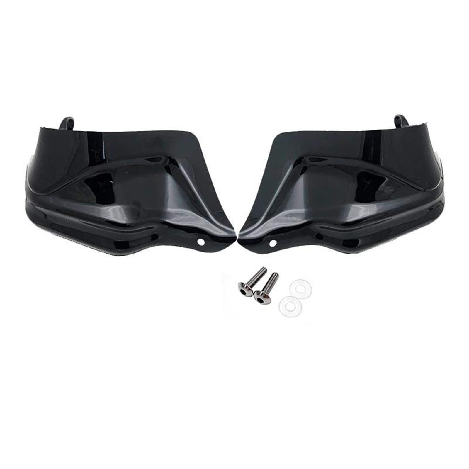 Für R1200GS LC Für R 1250 Für ADV Für R 1200 GS Abenteuer GSA Für R1250GS Motorrad Lenker Handschutz Schild Motorrad Handschutz Handprotektoren(Windshiled Black) von Mingbereit