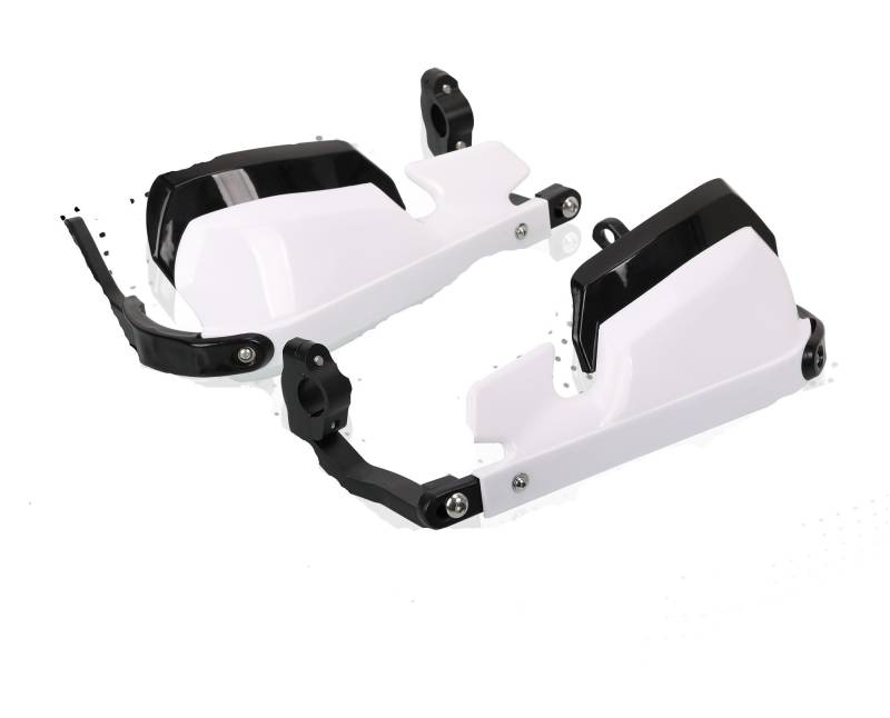 Für Suzuki Für DL 600 Für 1050 Für V-Strom Für DL650 Für DL800 Für DL1050 Motorrad Lenker Handschutz Windschutzscheibe Schutz Motorrad Handschutz Handprotektoren(White) von Mingbereit