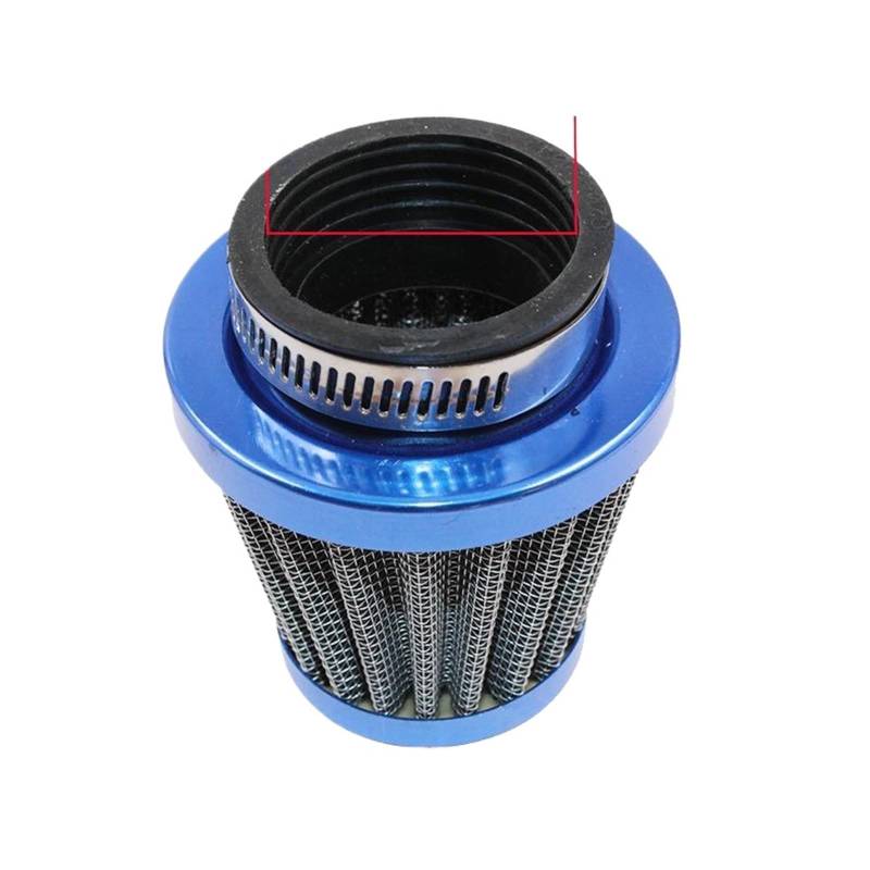 Motor Vergaser Für Für Jog 50cc 90cc Für JOG90 Moped 2 Hub 1E40QMB 1PE40QMB 1E50QMG E-TON Mit Luftfilter Motorrad 19mm Vergaser Vergaser Carb(Blue air fliter) von Mingbereit