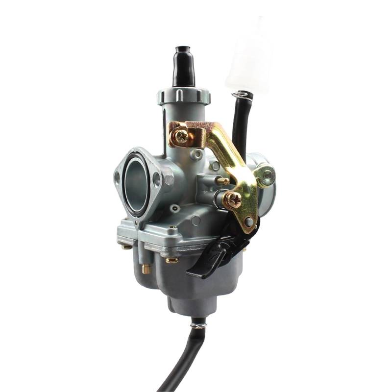 Motor Vergaser Universal 2T 4T Gy6 Motorrad Racing Motor Zubehör Mit Power Jet PZ26 Keihin Vergaser Vergaser Carb(Pull Wire) von Mingbereit