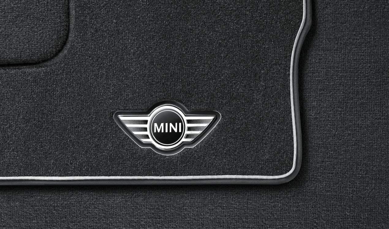 MINI Original 4 Teilig Fußmatten Textil anthrazit mit Trittschutz R60 Countryman R61 Paceman von MINI