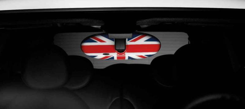 MINI, Motiv Union Jack/Britische Flagge, Rückspiegel, 51160412781 Rand von MINI