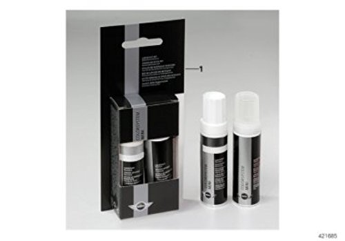 ORIGINAL MINI Lackstift Set MOONWALK GREY met. B71 + Klarlack 12ml 51912405168 von MINI