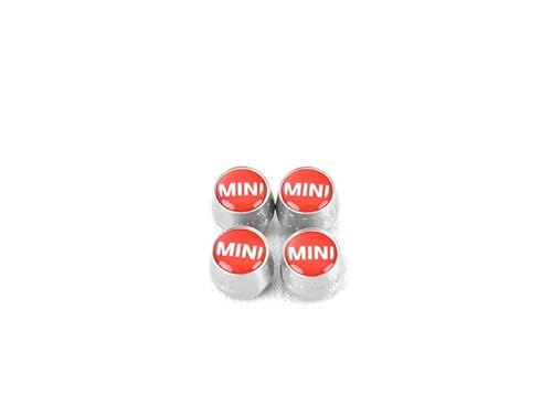 Original MINI Satz Ventilkappen Ventil Kappe Kappen F54 F55 F56 F57 F60 rot von MINI