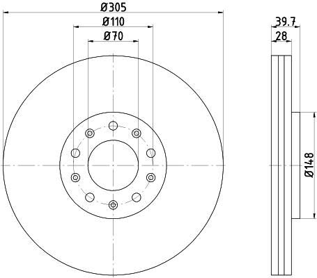 Mintex MDC2157 Bremsscheiben (1 Paar) von Mintex