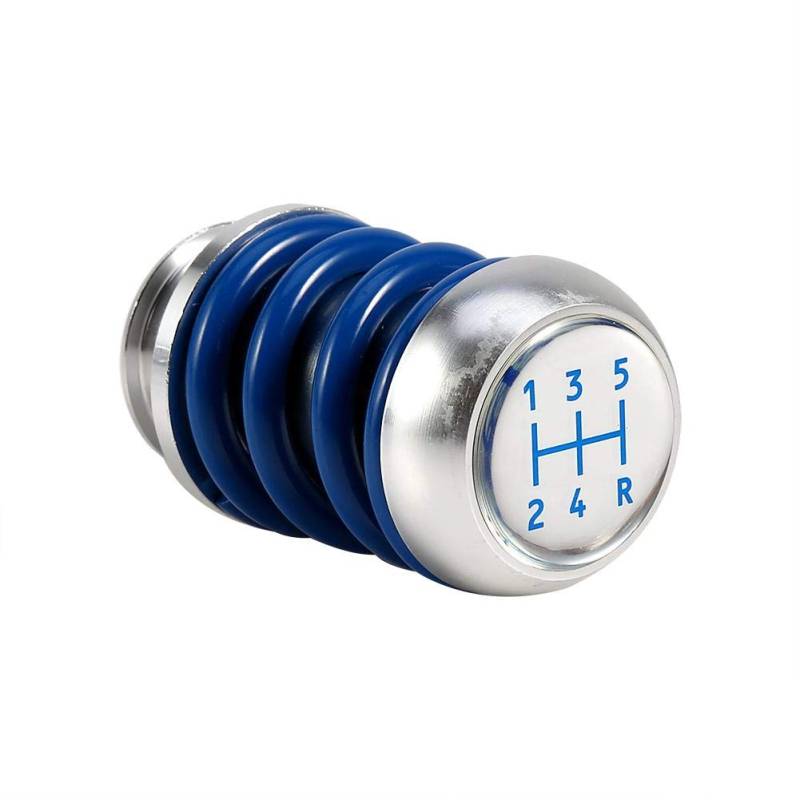 Minyinla Universal Spring Gear Shifter Stick Aluminium Schaltknaufhebel Federschaltkopf Schalthebel 5-Gang-Schaltgetriebe Schaltknüppel Schalthebel(Blau) von Minyinla