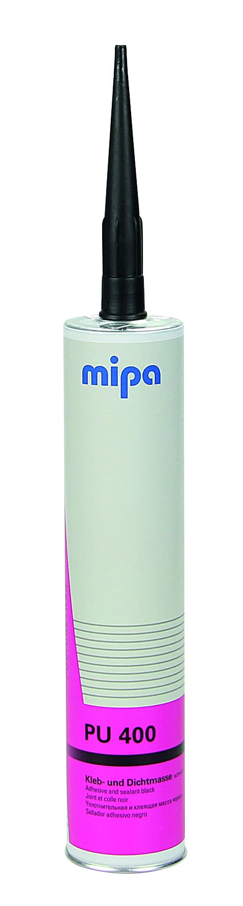 MIPA Polyurethan PU 400 schwarz 310 ml Dichtmasse abdichten verkleben Autolack von MIPA