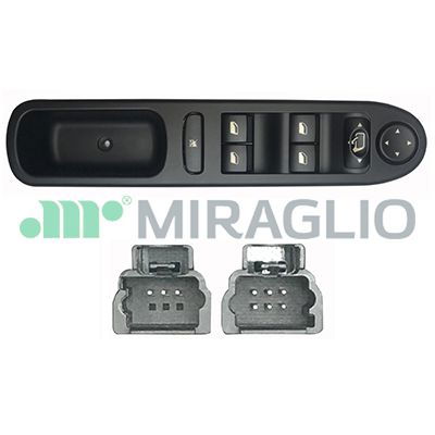 Schalter, Fensterheber vorne links Miraglio 121/PGP76002 von Miraglio