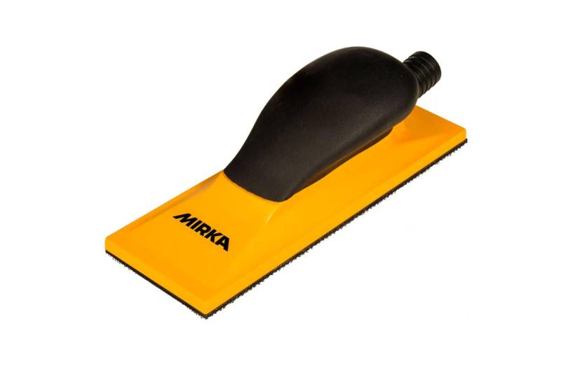 Mirka 8391500111 Handblock Grip 22 L, 70 x 198 mm, Gelb von MIRKA