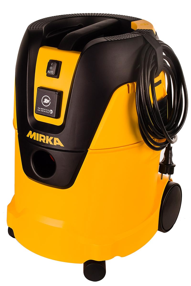 Mirka 8999000111 Staubsauger - 1025 - Staubklasse: L - PC EU 230V - Leistungsaufnahme: 1000W - Abmessungen (mm): 375 x 395 x 530 - Geräuschpegel: 64 dB - Gewicht: 8kg von MIRKA