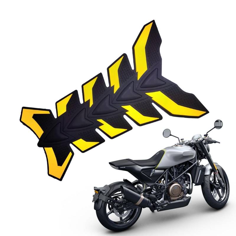 Misaakoeq Motorrad Tank Decals | 3D Fischgräten Aufkleber Protektor Aufkleber Aufkleber - Selbstklebend Protector Decal Aufkleber Motorrad Aufkleber Decals für Auto Styling von Misaakoeq