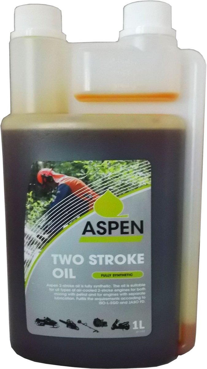 1 Liter Aspen Mischöl Dosierflasche 2-Takt-Öl von Greenstar