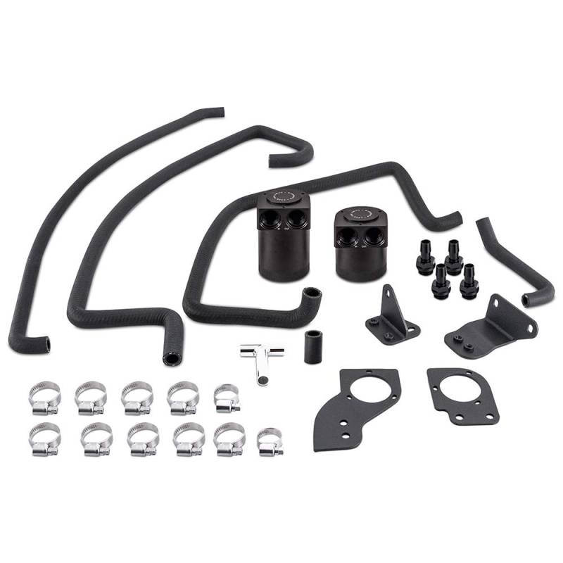 Mishimoto MMBCC-350Z-07PBE MMBCC-350Z-07 Direct Fit Catch Can Kit, kompatibel mit Nissan 350Z 2007-2009 VQ35HR von Mishimoto