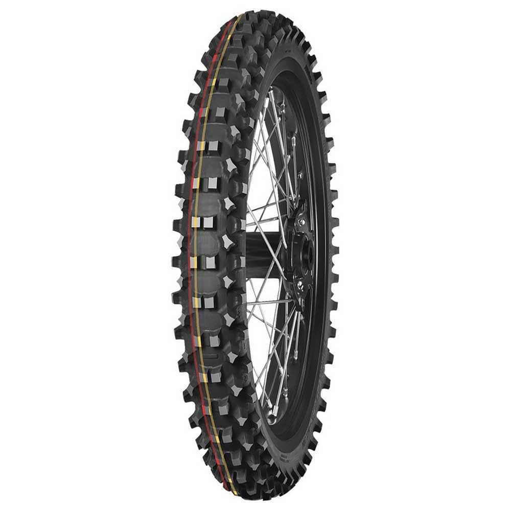 Reifen MITAS TERRA FORCE-MX SM 80/100-21 NHS 51M TT SOFT TO MEDIUM RED YELLOW von Mitas