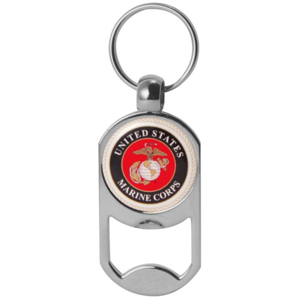 US Marine Corps Crest Dog Tag Flaschenöffner Military Schlüsselanhänger 1–1/20,3 cm von 5,1 cm von Mitchell Proffitt
