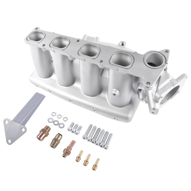 Guss-Ansaugkrümmer Kompatibel mit Mazda 3 MZ-R L-Motor, Kompatibel mit Ford 2003-2008, Kompatibel mit Ford Fo-cus Dura-tec 20 2.0L 2.3L 2005-2007#07IEA019ASL von Mixizap