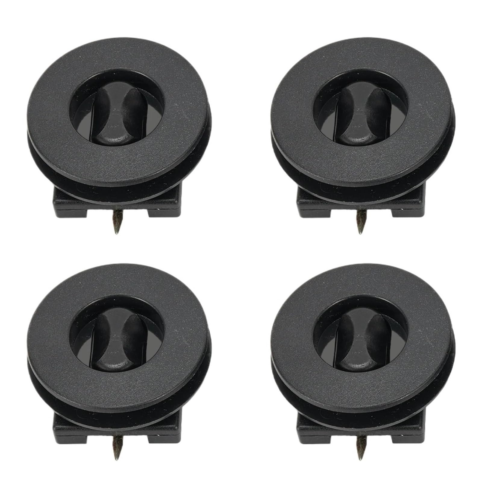 4PCS Griffe Schellen Halter Auto Boden Matte Clip Teppich Befestigung Retainer Autos Innen Zubehör von Mizhll