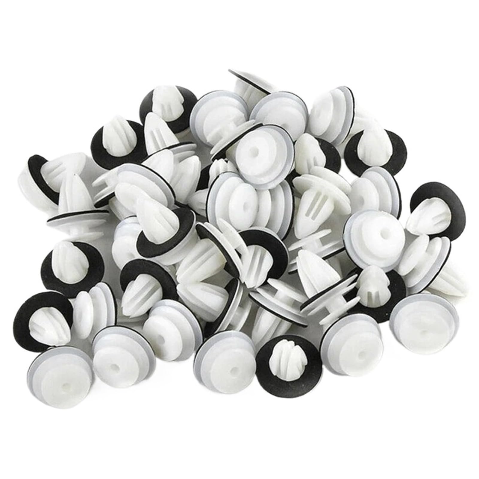 50Pcs Auto Stoßstange Kotflügel Automotive Fastener Clip Auto Zubehör Auto Innen Tür Panel Karte Trim Fastener Clips von Mizhll